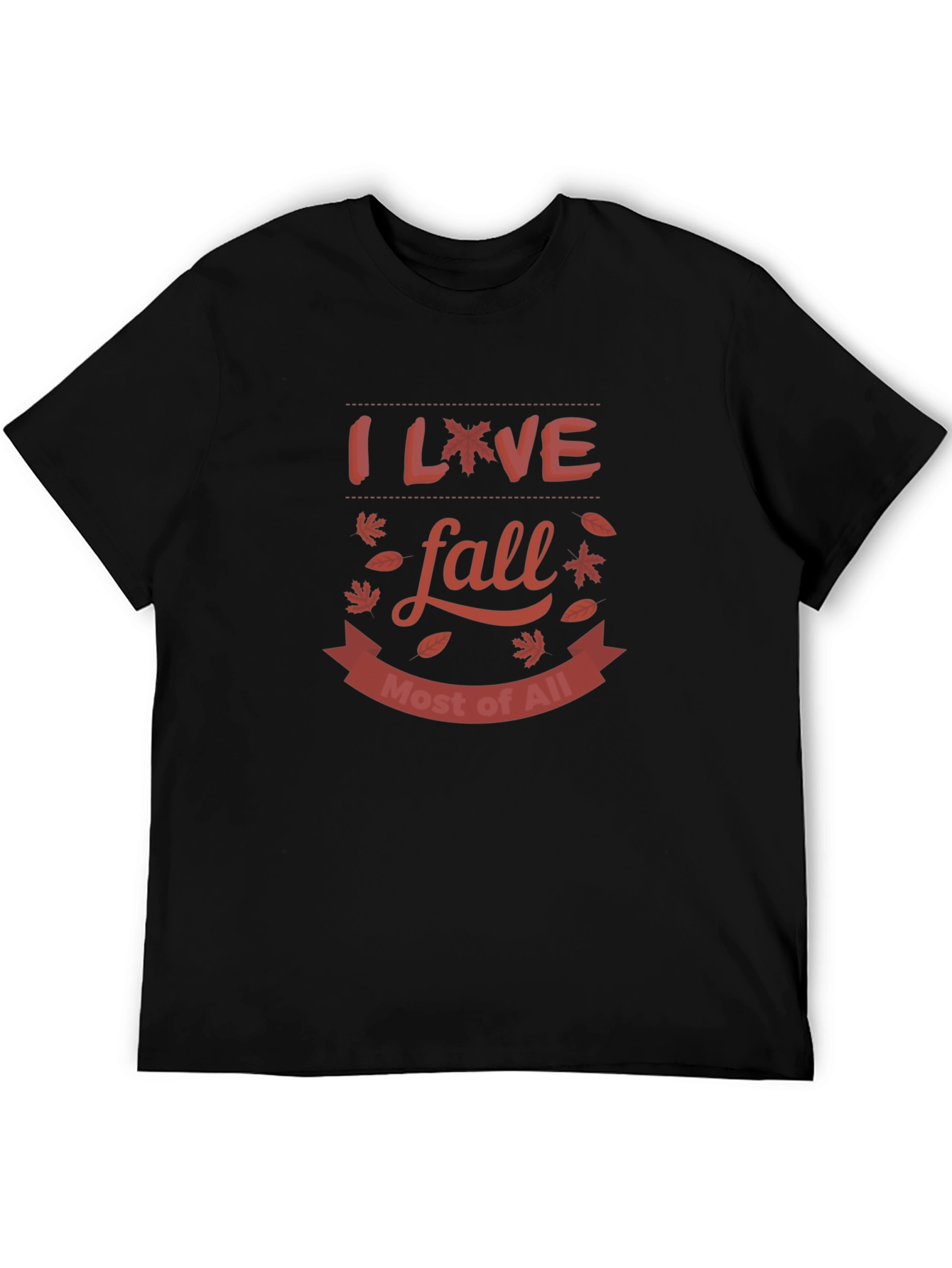I Love Fall T-Shirt - Autumn Design