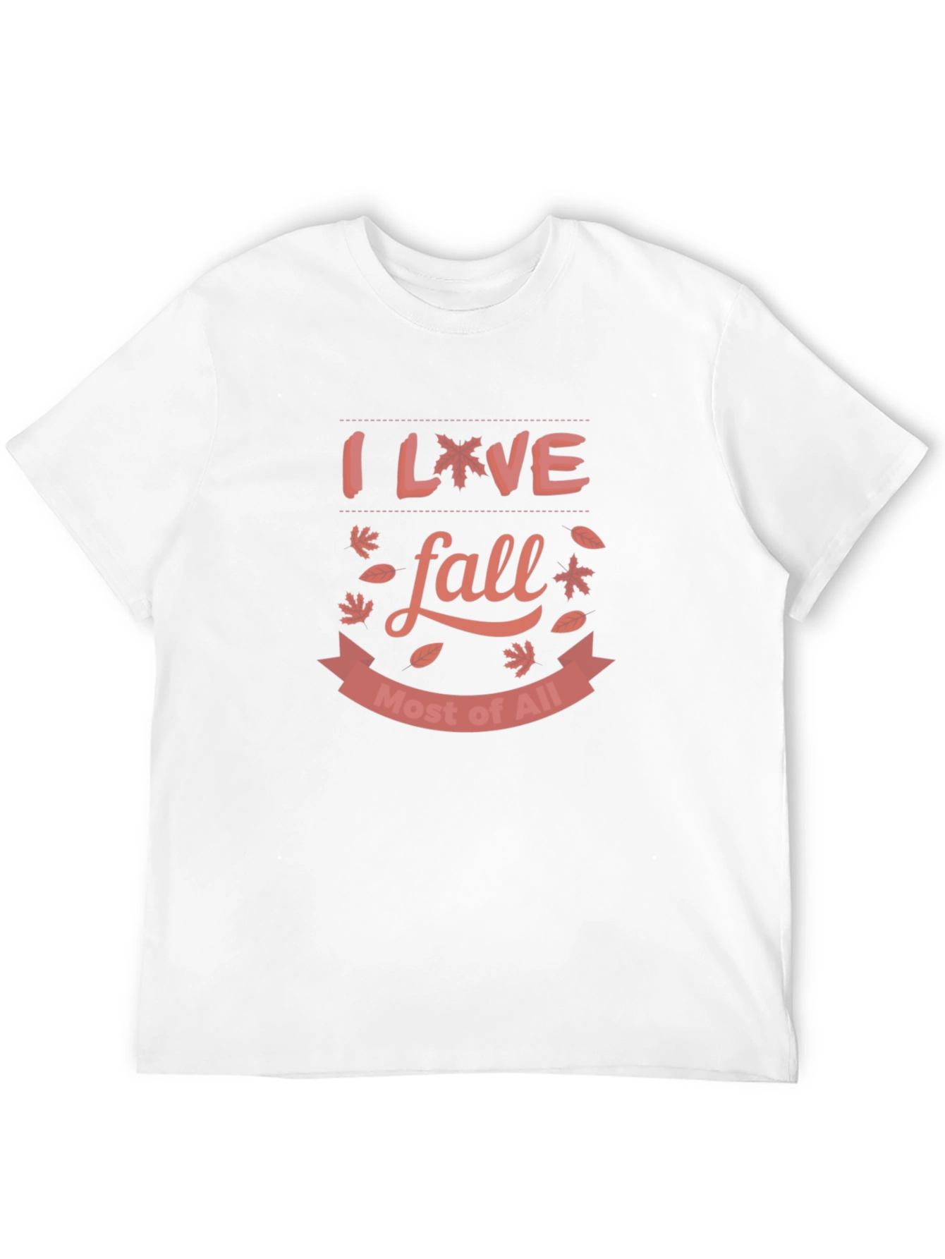 I Love Fall T-Shirt - Autumn Design