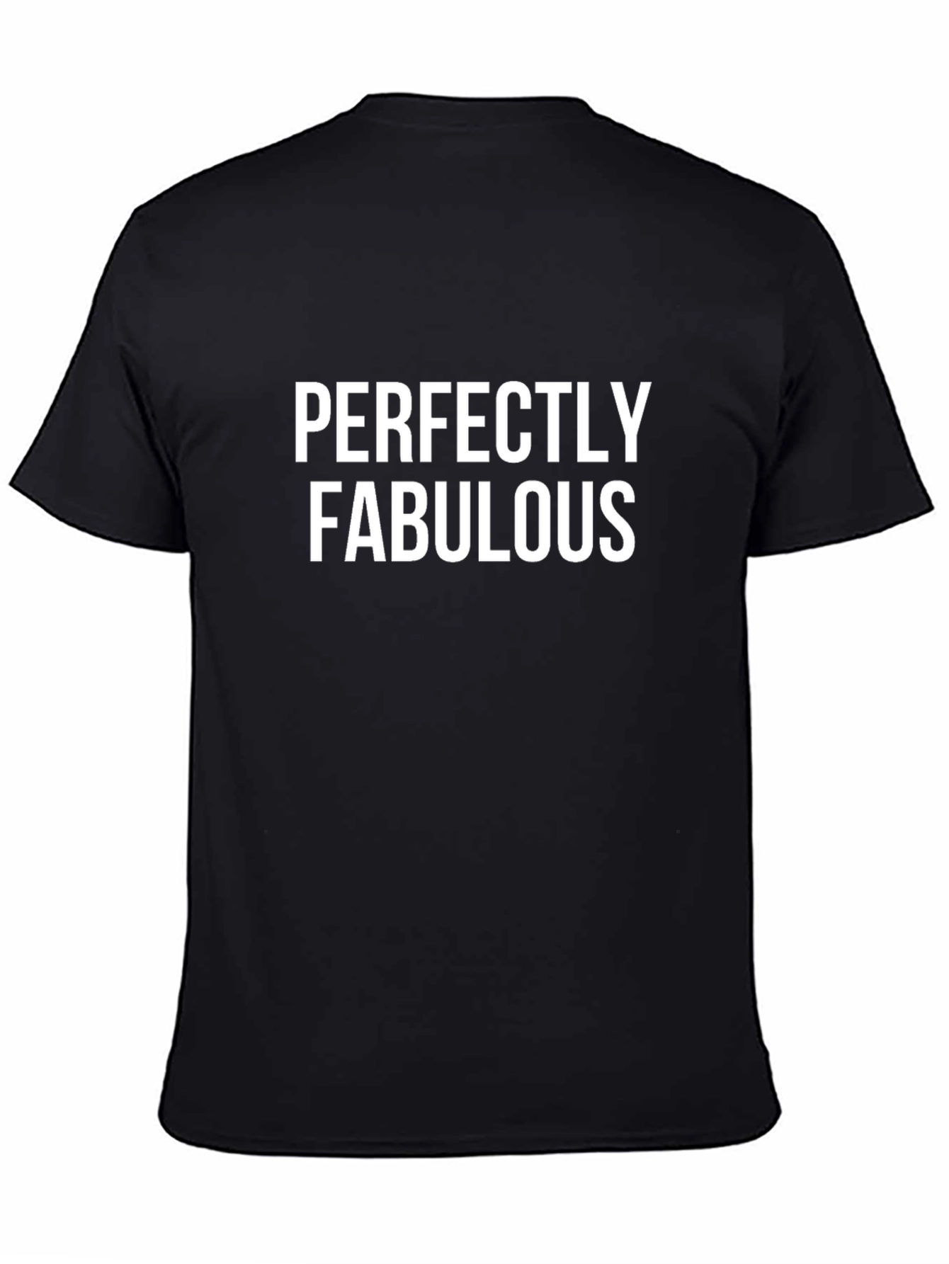 Perfectly Fabulous Graphic Tee - Mens Black T-Shirt