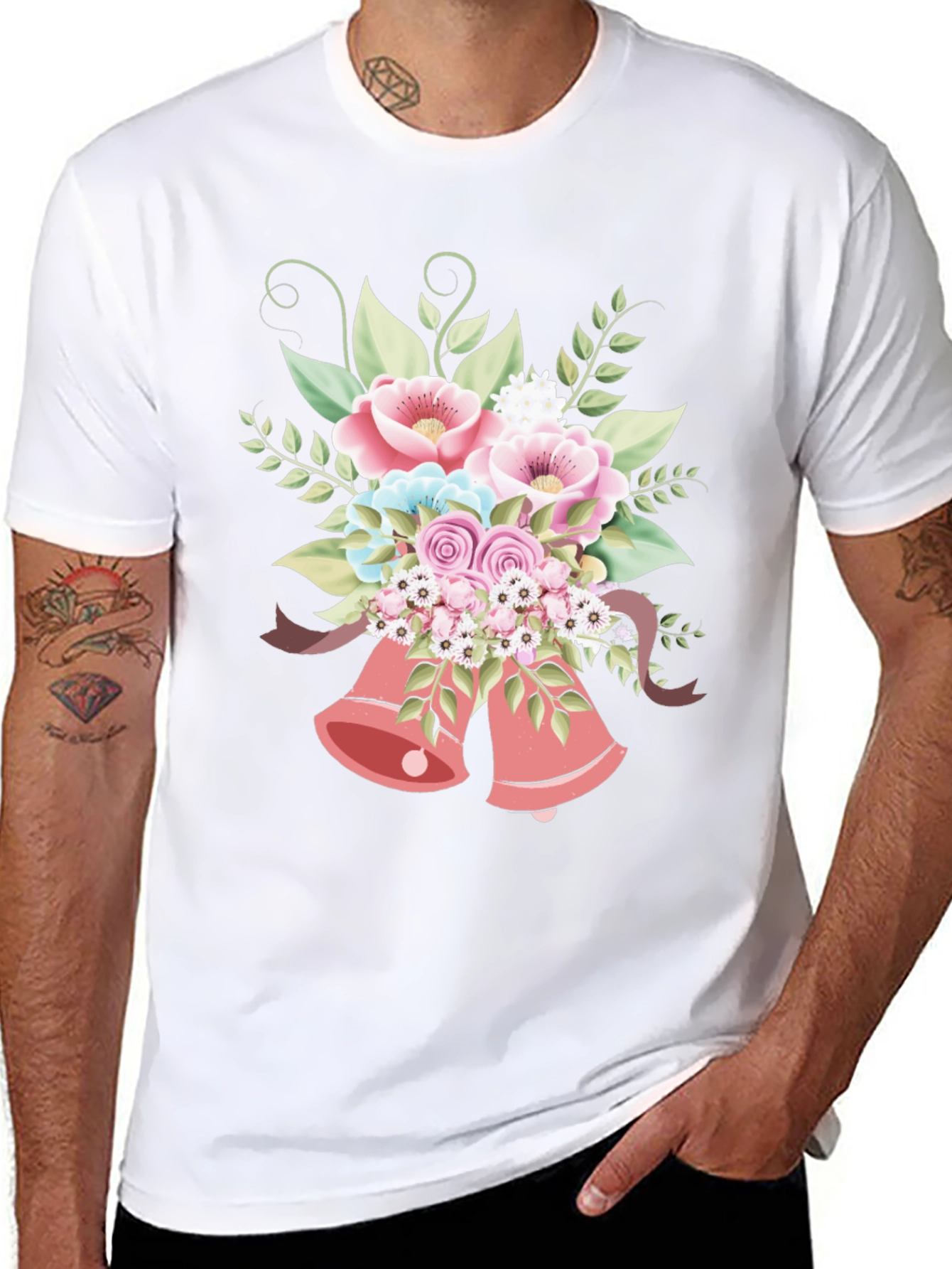 Floral Bells Graphic Tee