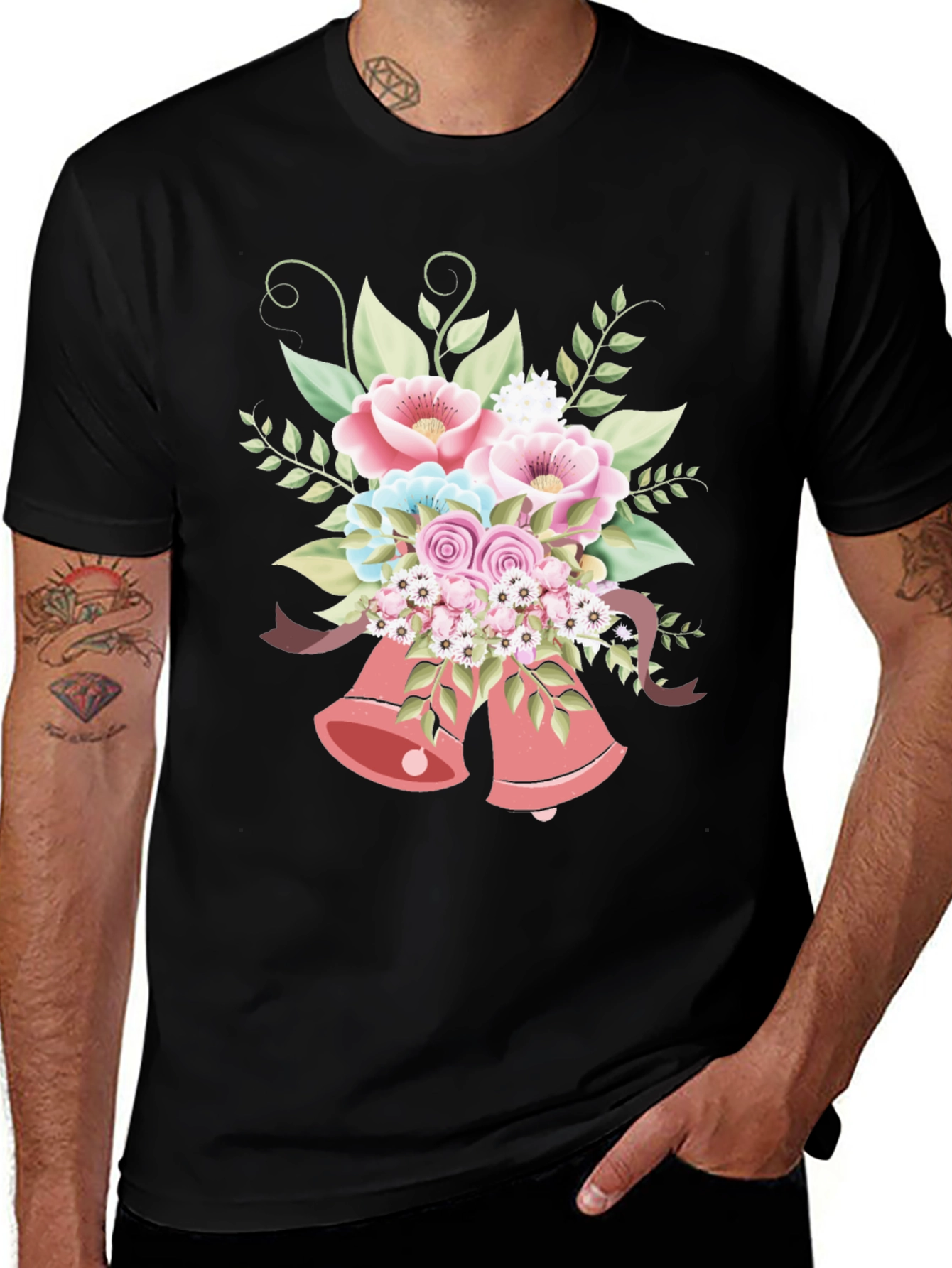 Floral Bells Graphic Tee