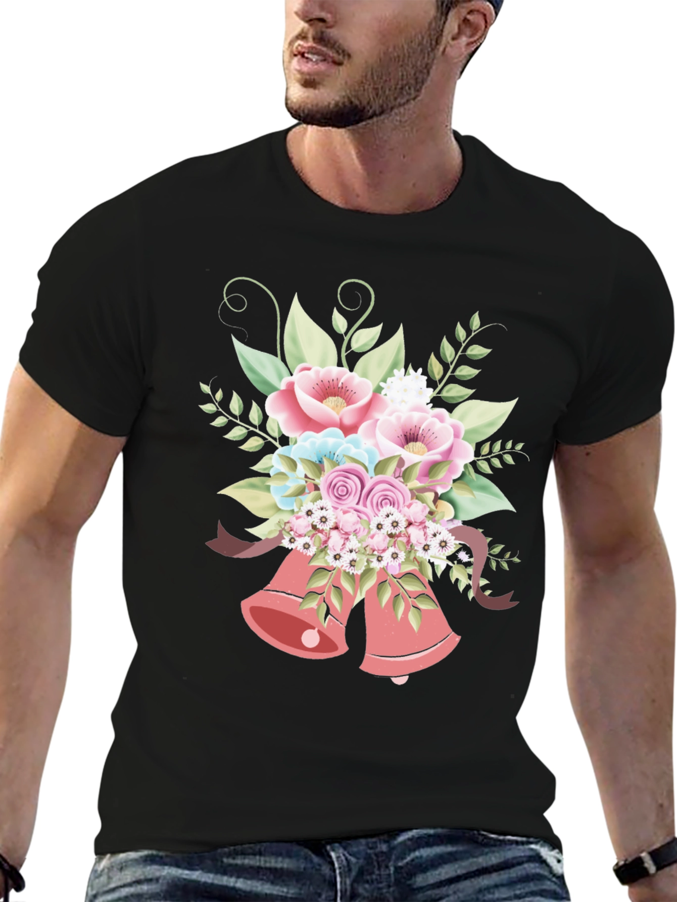 Floral Bells Graphic Tee