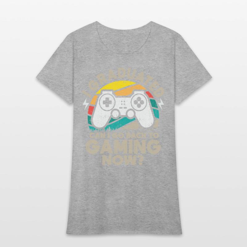 Can I Go Back To Gaming Funny Graduation Gamer