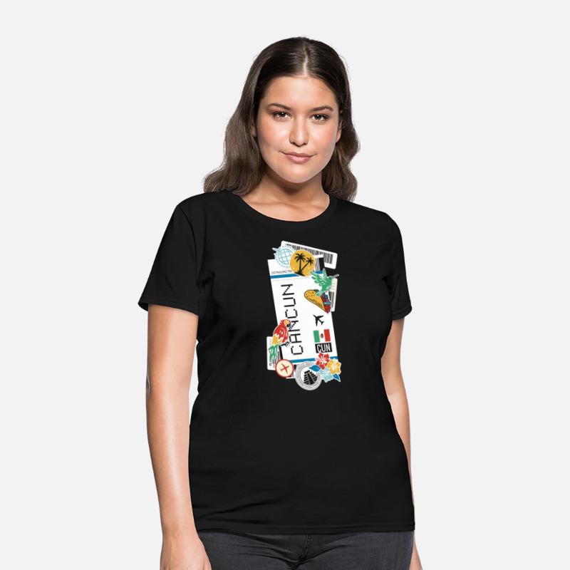 Cancun Air Ticket Boarding Pass Plane Mexico