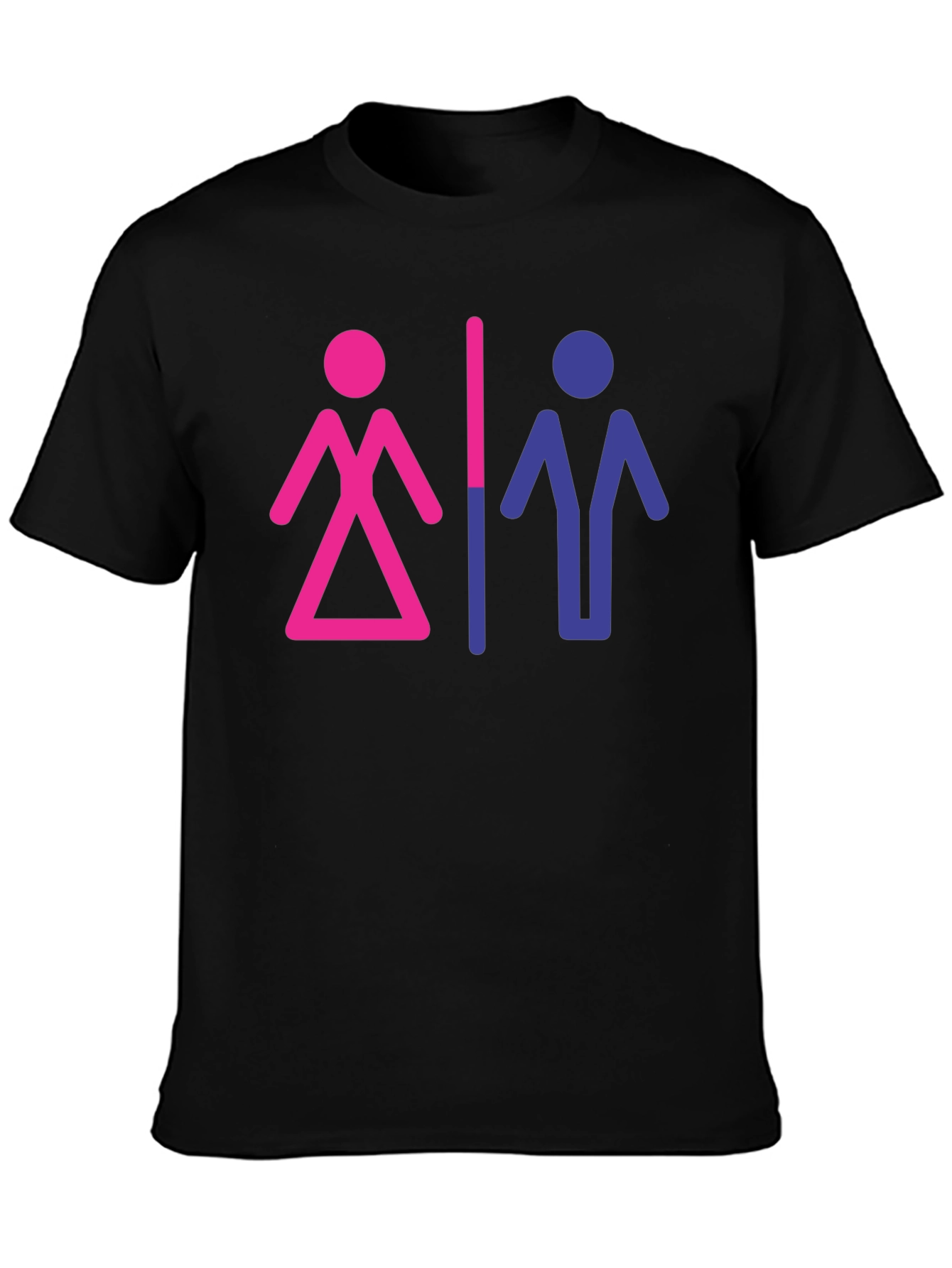 Bisexual Pride Symbol Graphic Tee - Unisex T-Shirt