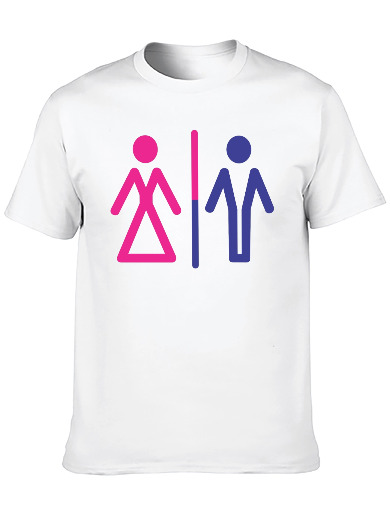 Bisexual Pride Symbol Graphic Tee - Unisex T-Shirt