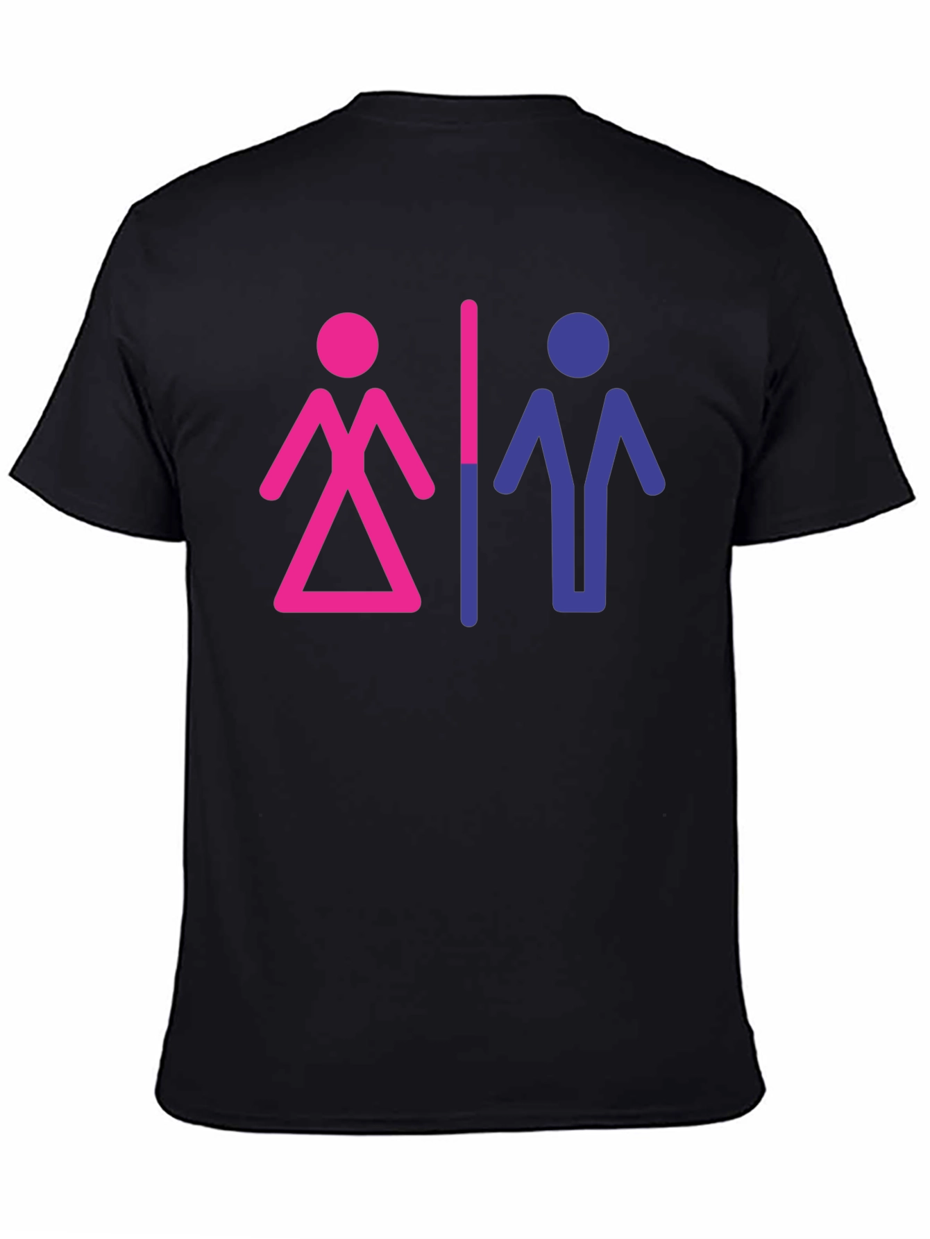Bisexual Pride Symbol Graphic Tee - Unisex T-Shirt