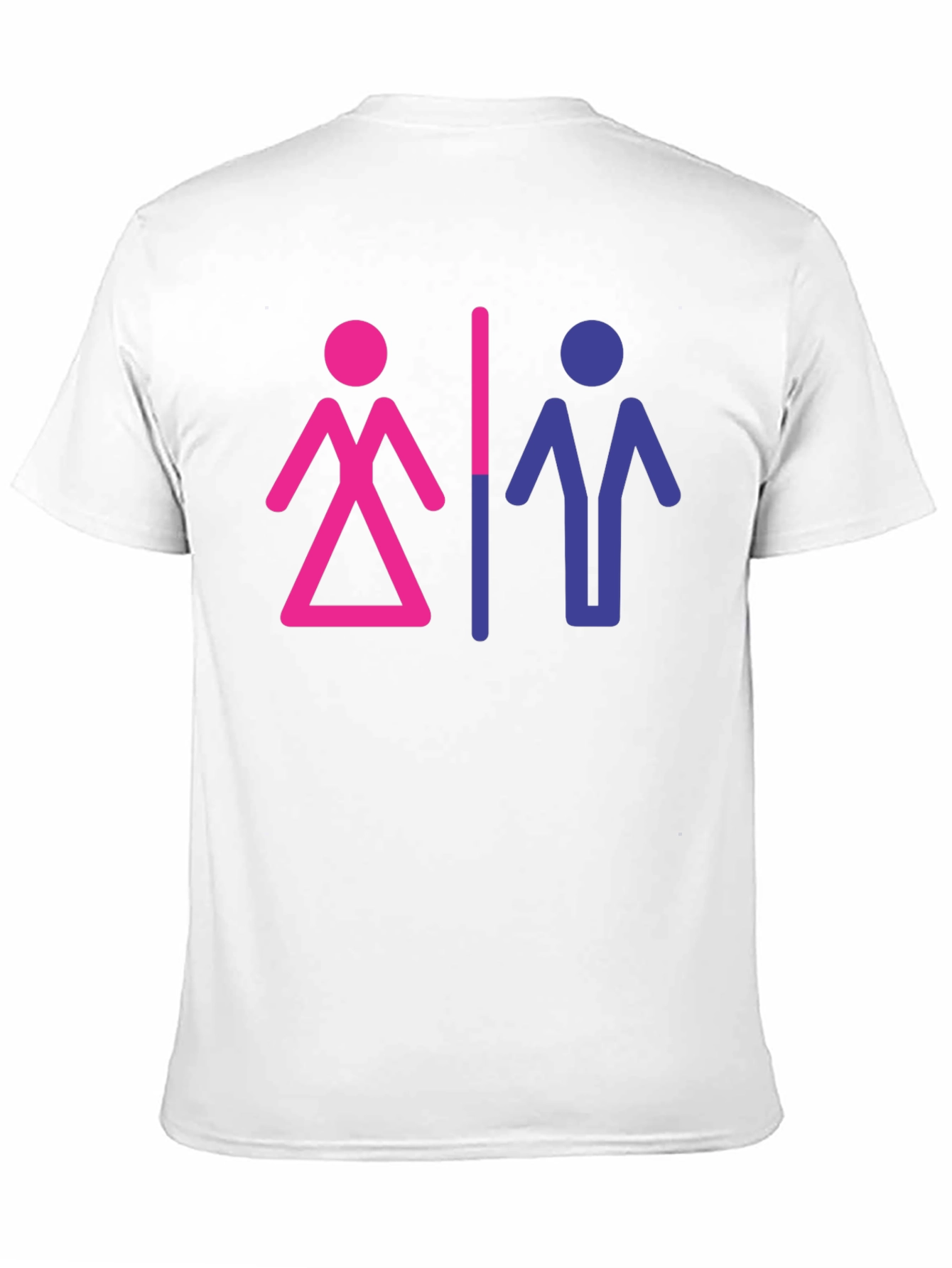 Bisexual Pride Symbol Graphic Tee - Unisex T-Shirt