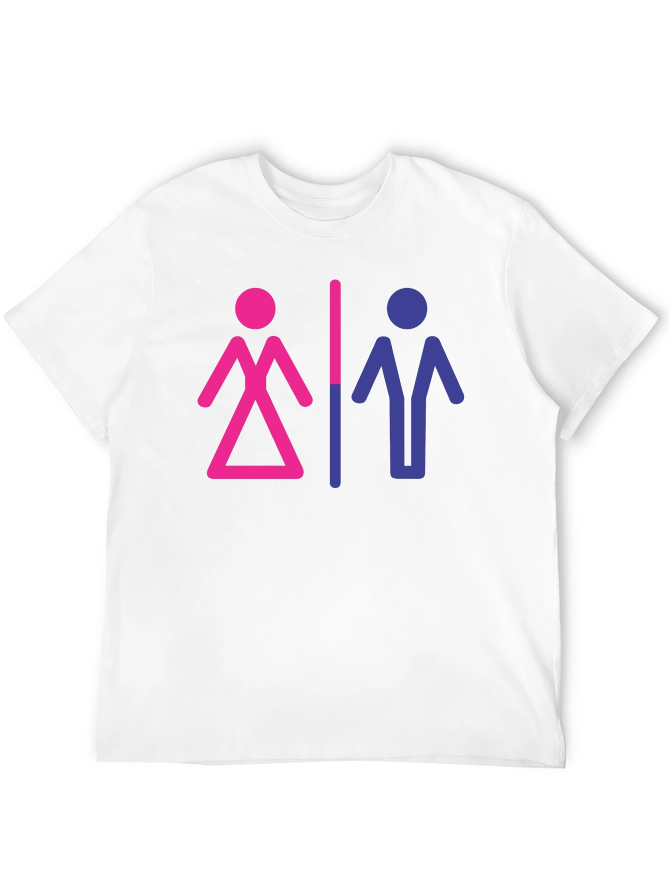Bisexual Pride Symbol Graphic Tee - Unisex T-Shirt