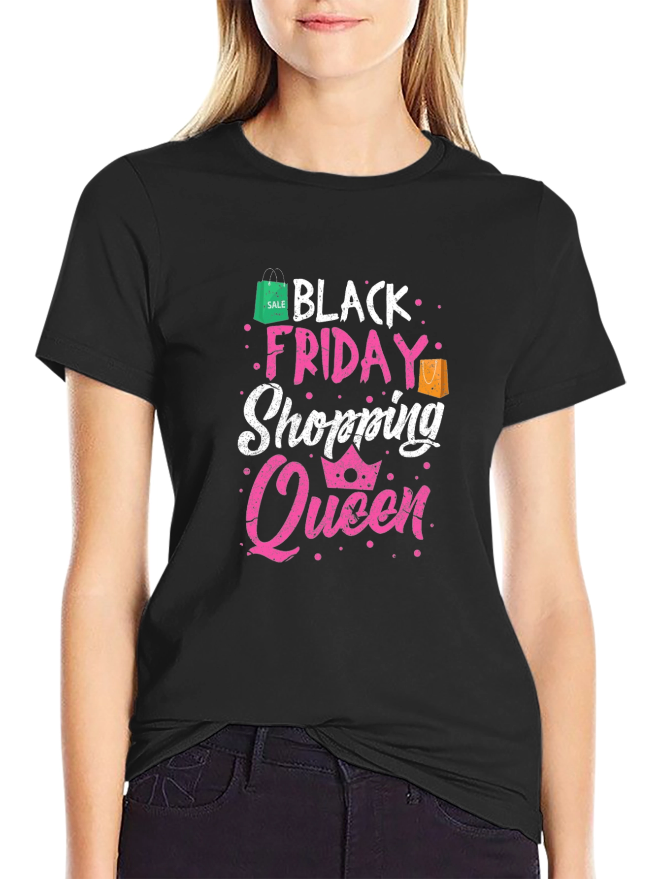 Black Friday Shopping Queen T-Shirt