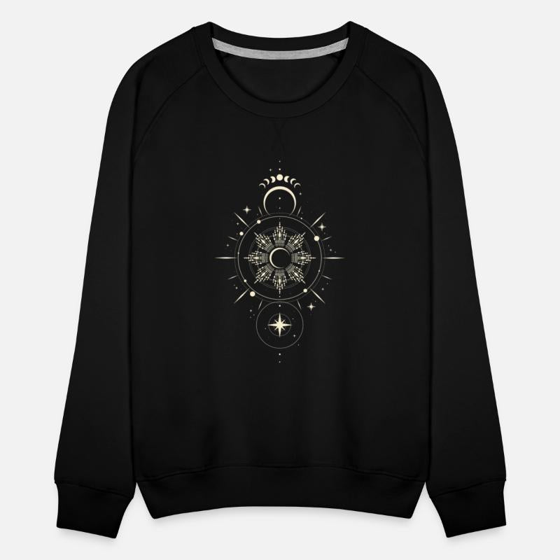 Celestial Mandala Sun and Moon Design
