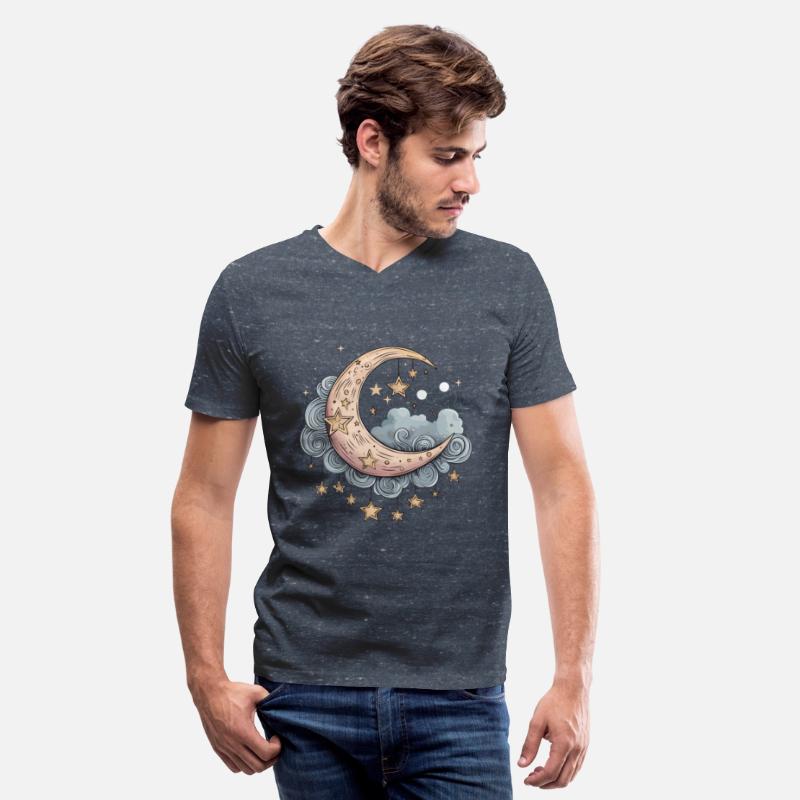 Celestial Moon Space Starry Night Sky
