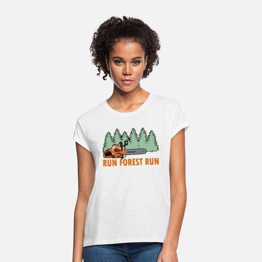 Chainsaw Run Forest Run Funny Lumberjack stihl s