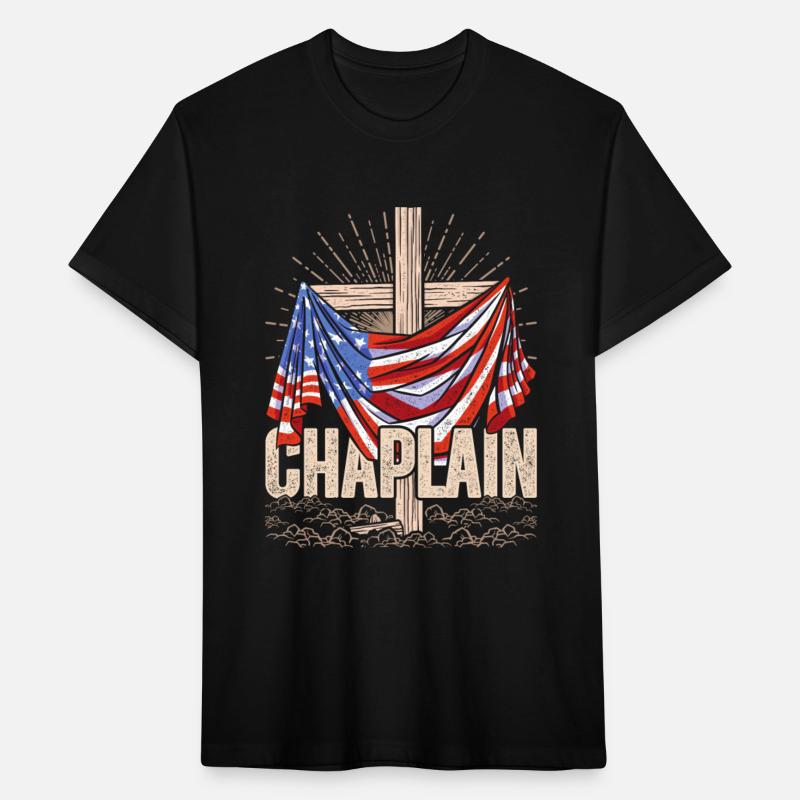 Chaplain US Flag Pastor Minister