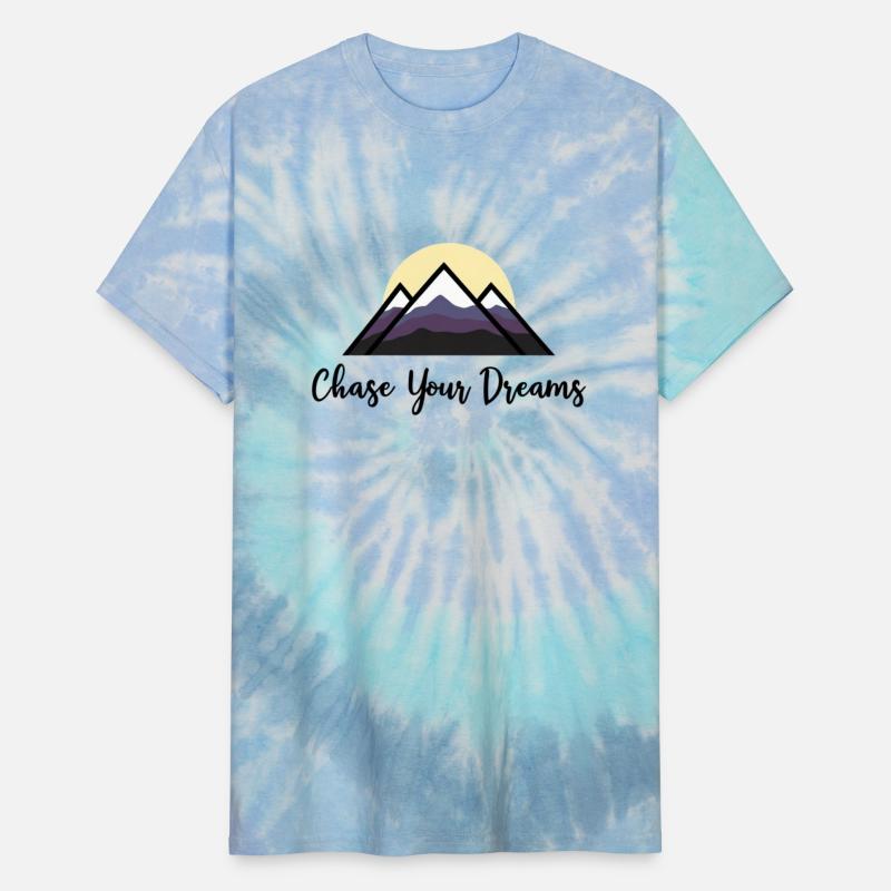 Chase Your Dreams Minimalist Mountain