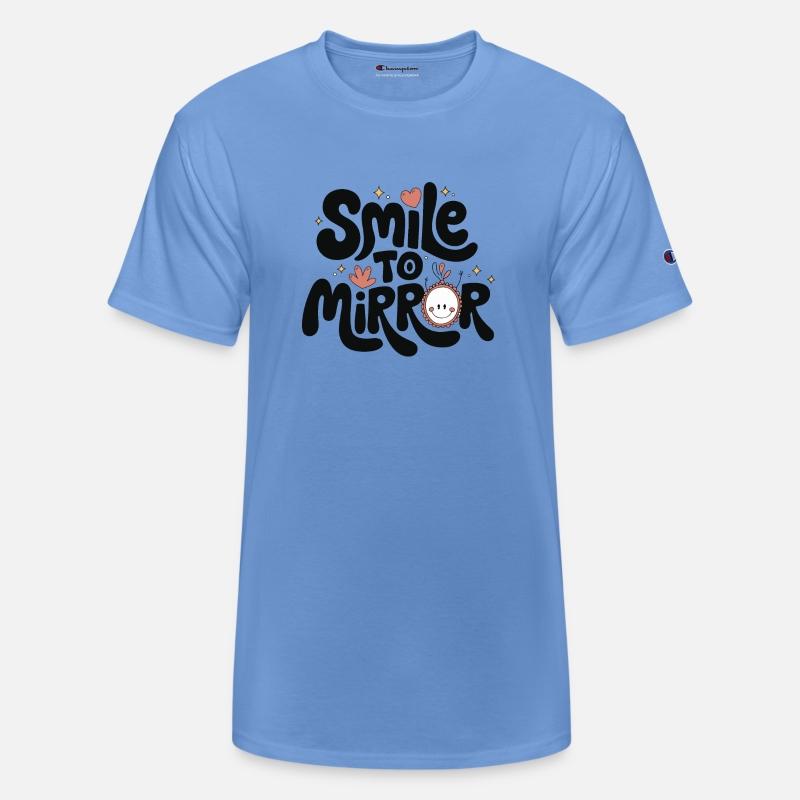 Cheerful "Smile to Mirror" – Spread Positivity