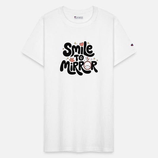 Cheerful "Smile to Mirror" – Spread Positivity