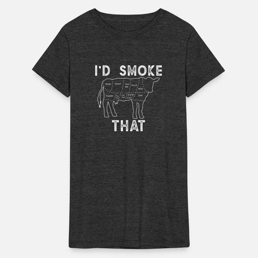 Chef Butcher Cook BBQ I d Smoke That Cow Beef