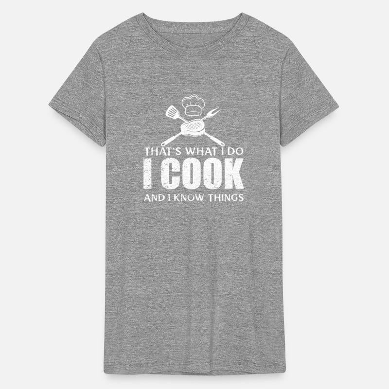Chef Cook Gifts I Cook I Know Things