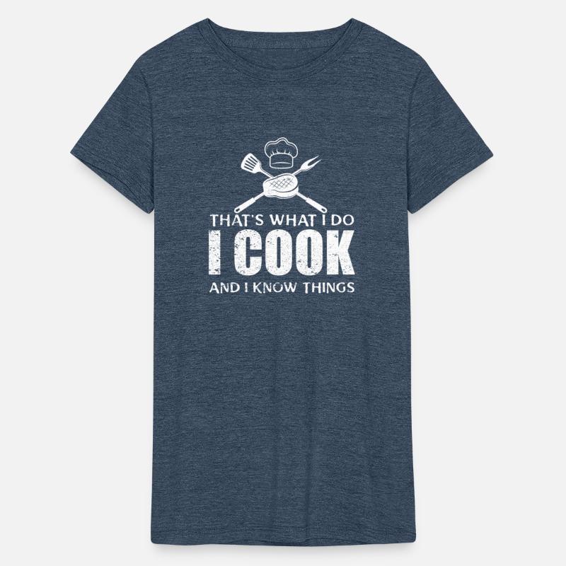 Chef Cook Gifts I Cook I Know Things