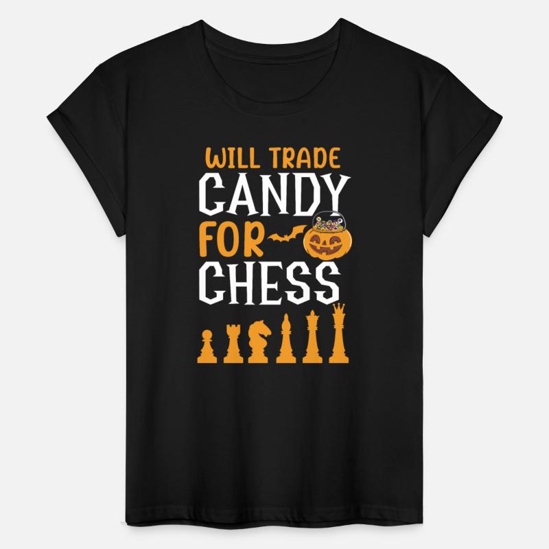 Chess Halloween Trick Or Treat Chess Board Game