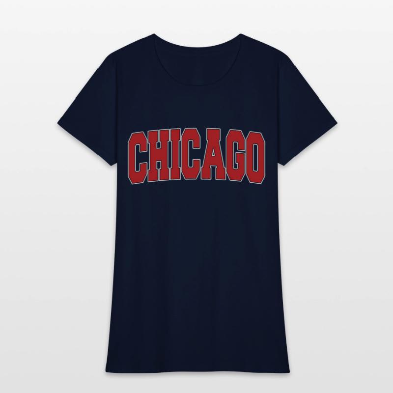 Chicago Il Illinois Varsity Style Usa Sports