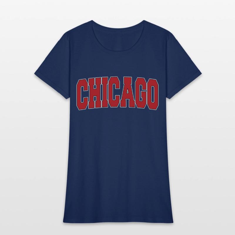 Chicago Il Illinois Varsity Style Usa Sports
