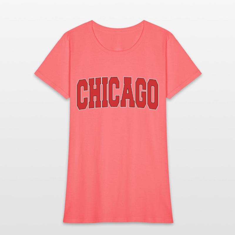 Chicago Il Illinois Varsity Style Usa Sports