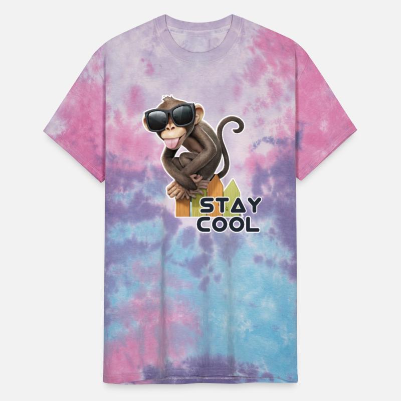 "Chillin' Chimp: Stay Cool Monkey Tee"