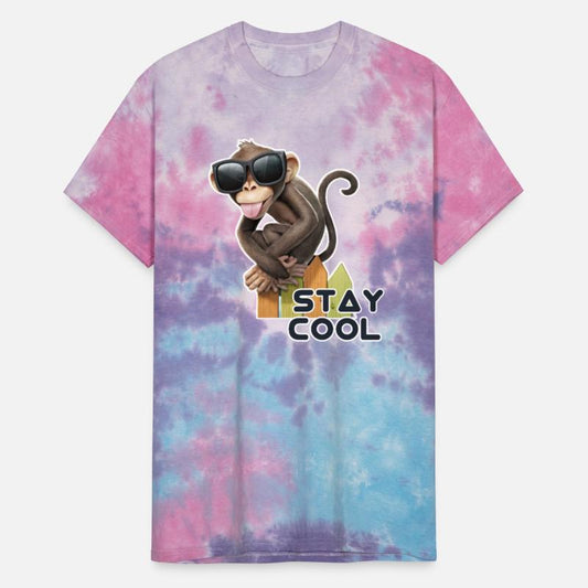 "Chillin' Chimp: Stay Cool Monkey Tee"