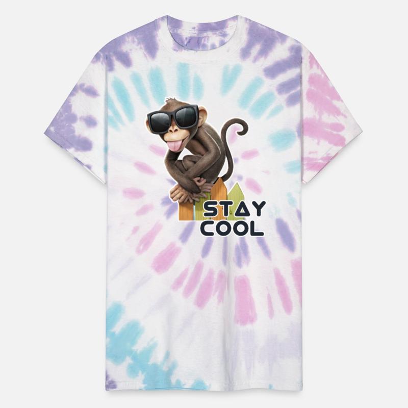 "Chillin' Chimp: Stay Cool Monkey Tee"