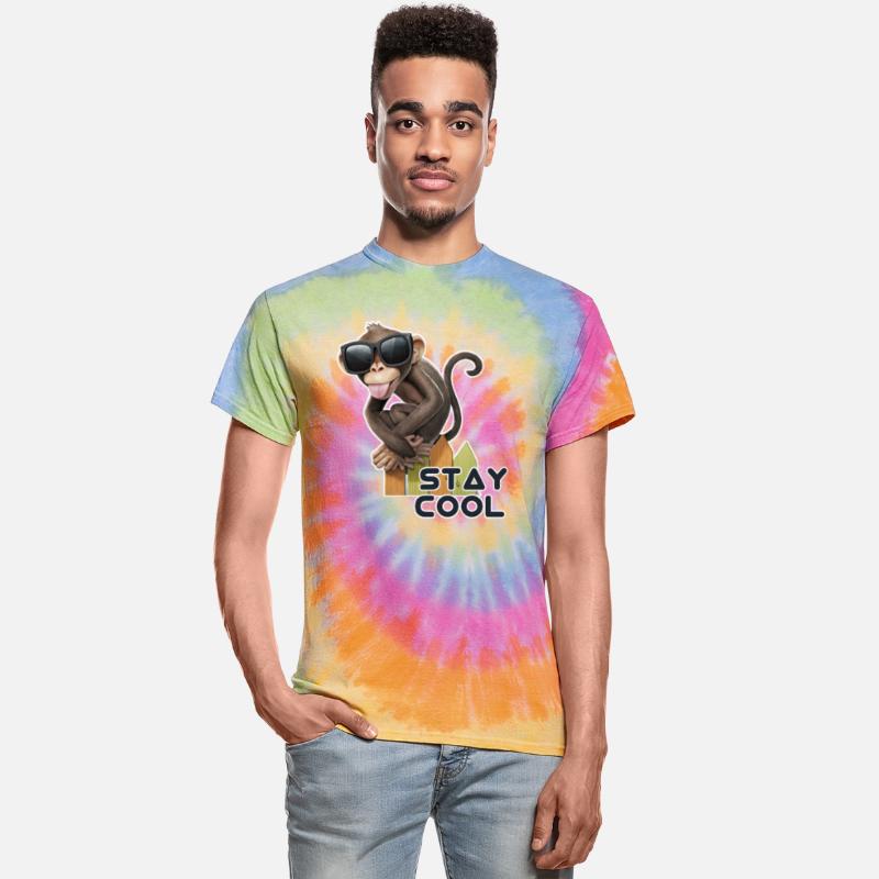 "Chillin' Chimp: Stay Cool Monkey Tee"