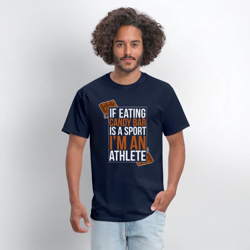 Chocolate Candy Bar Funny Quote Sport Athlete Gift