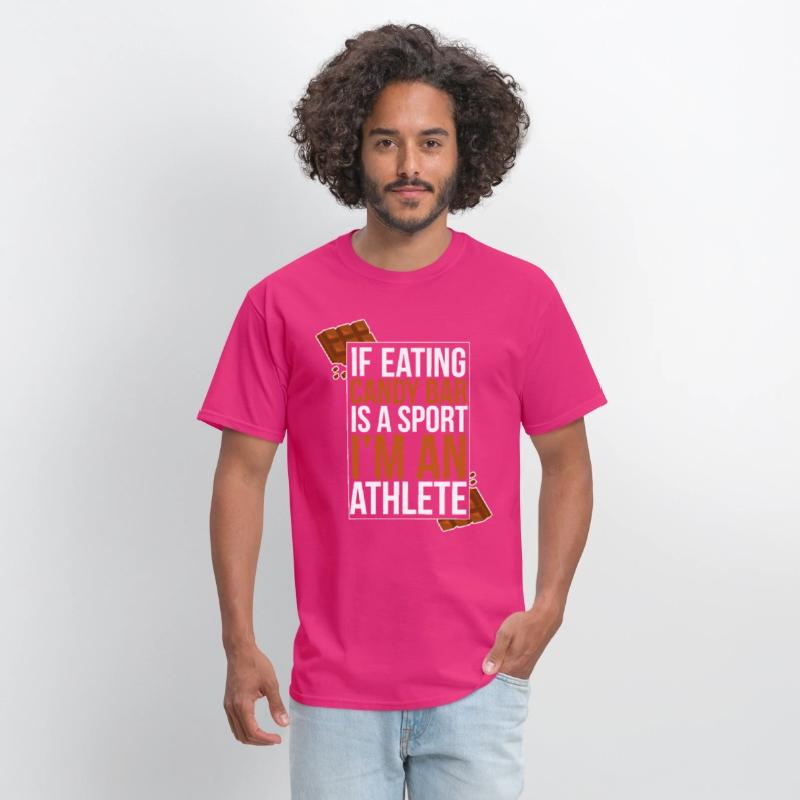 Chocolate Candy Bar Funny Quote Sport Athlete Gift