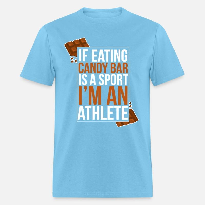 Chocolate Candy Bar Funny Quote Sport Athlete Gift