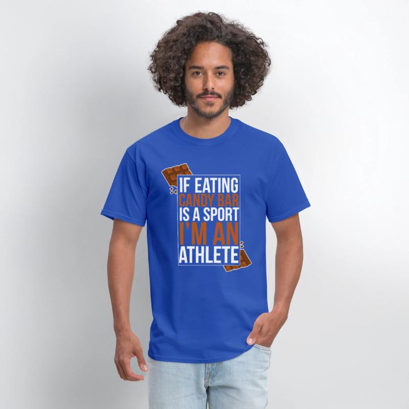 Chocolate Candy Bar Funny Quote Sport Athlete Gift
