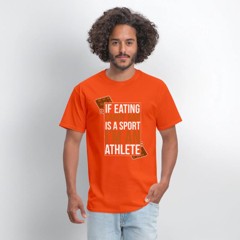 Chocolate Candy Bar Funny Quote Sport Athlete Gift