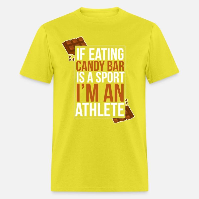 Chocolate Candy Bar Funny Quote Sport Athlete Gift