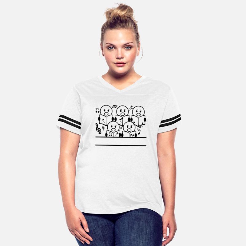 Choir logo singers text banner