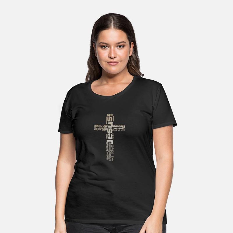 Christian Design - Cross with Names of Jesus in