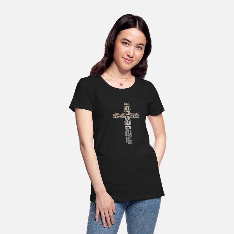 Christian Design - Cross with Names of Jesus in