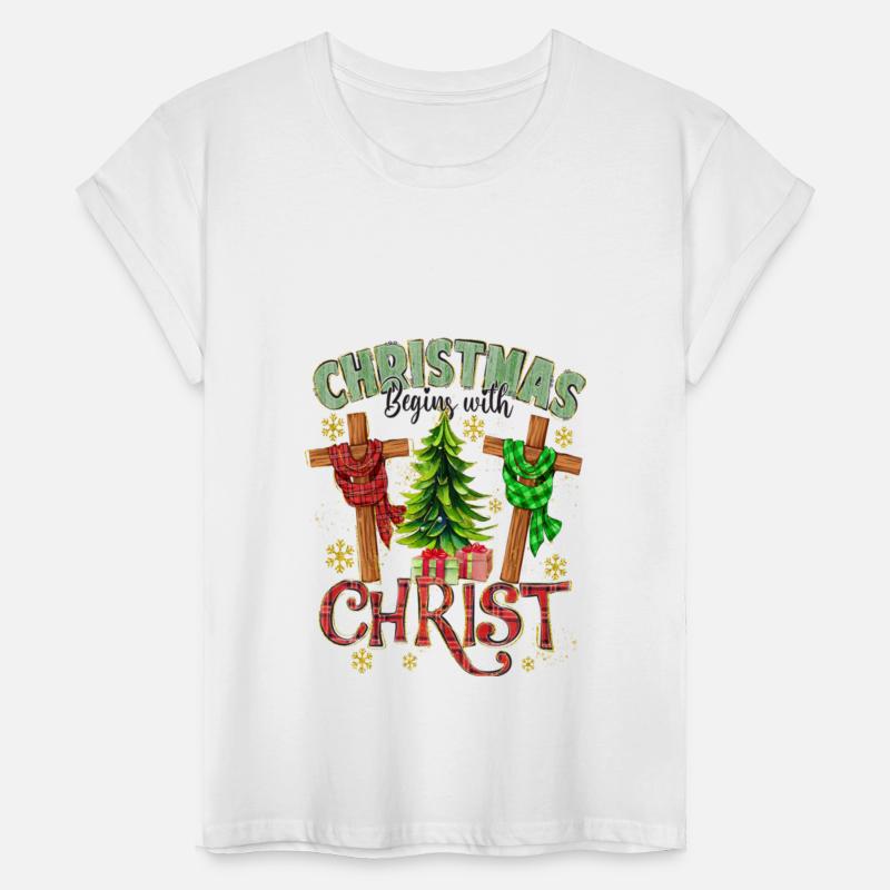 Christmas Begins With Christ Christian Holiday