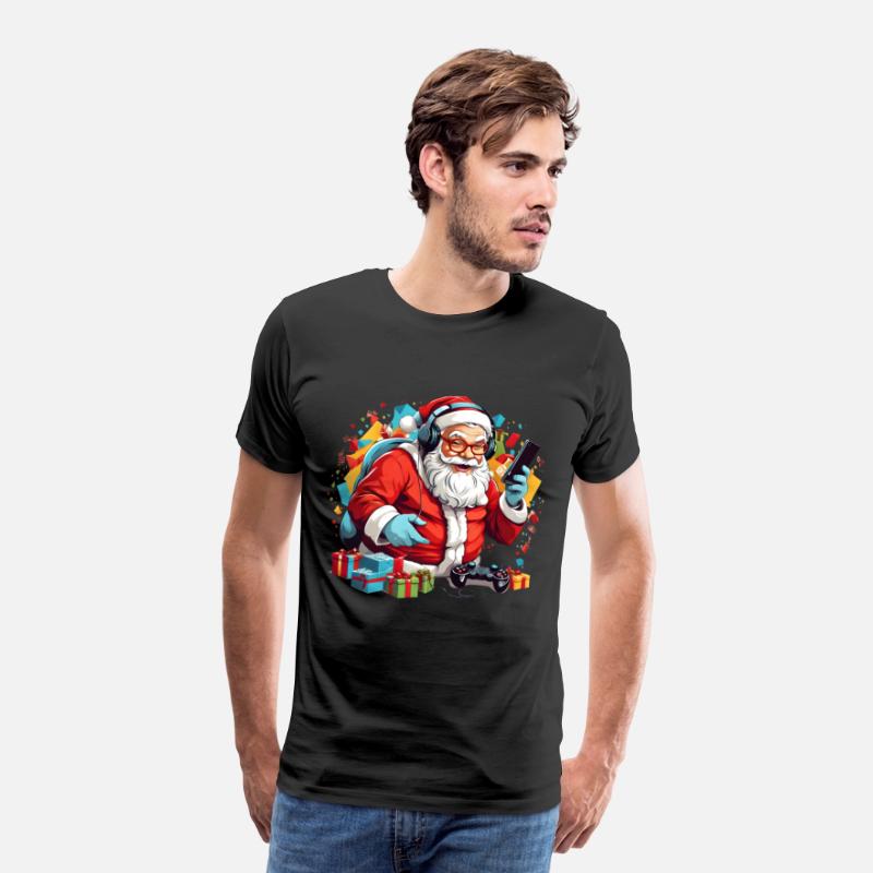 Christmas Festive Gamer Santa