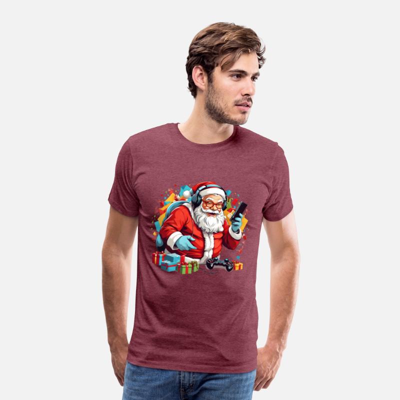 Christmas Festive Gamer Santa