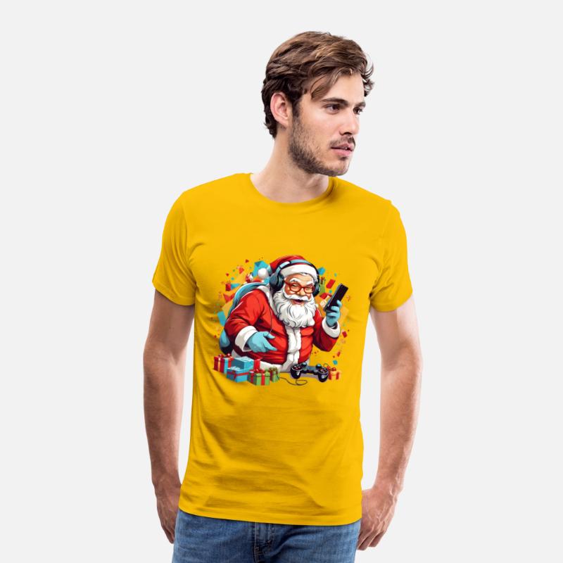 Christmas Festive Gamer Santa