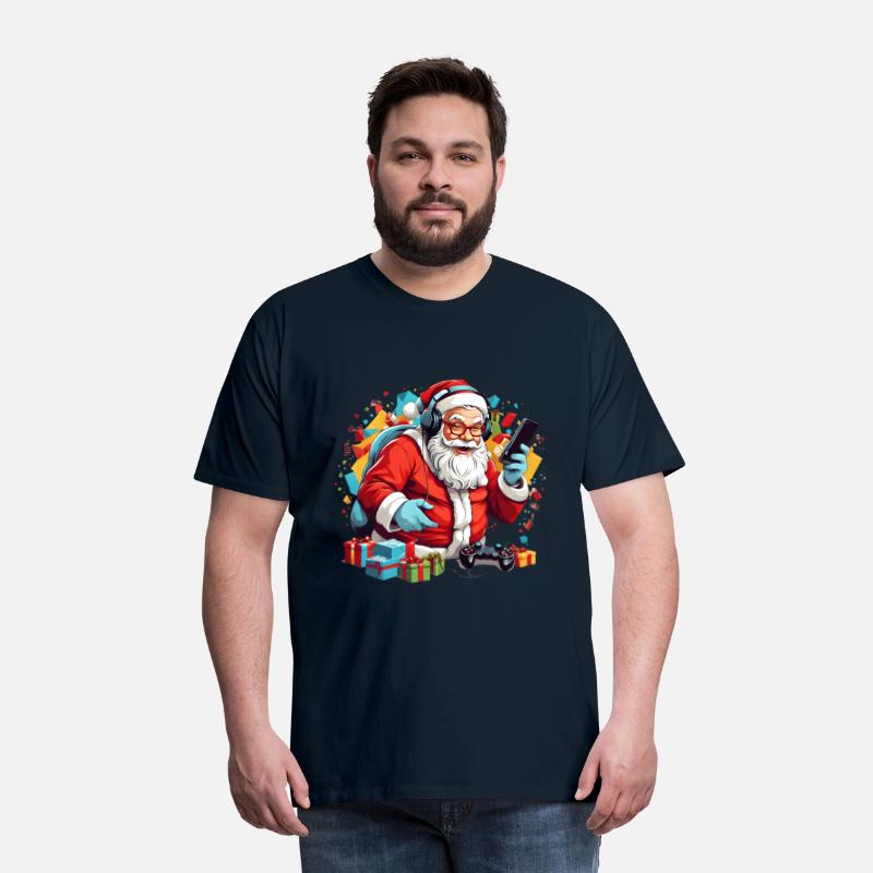 Christmas Festive Gamer Santa