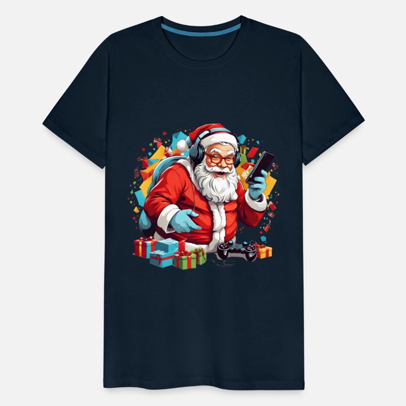 Christmas Festive Gamer Santa