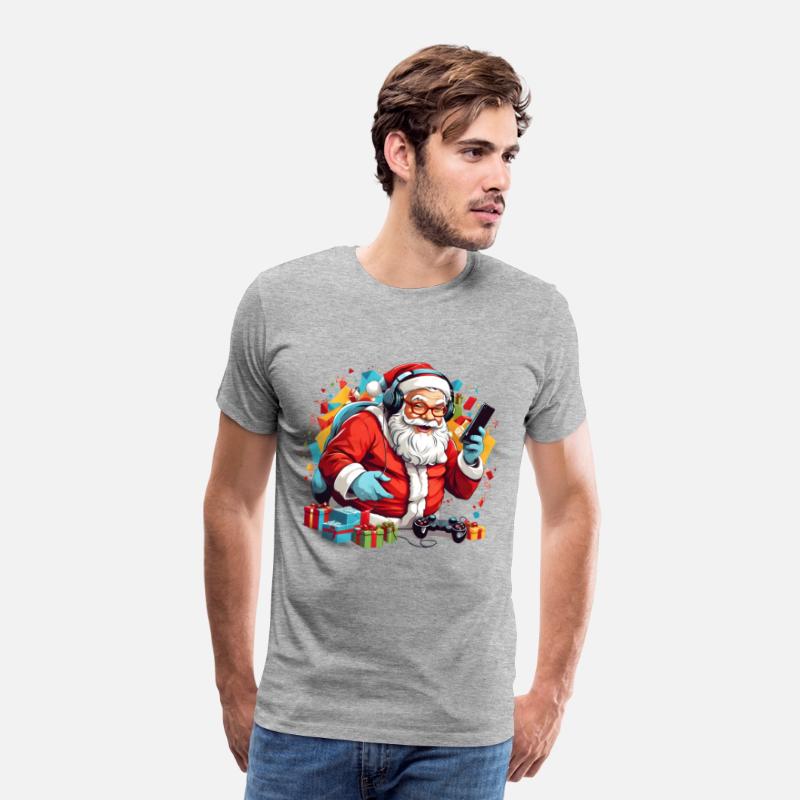 Christmas Festive Gamer Santa
