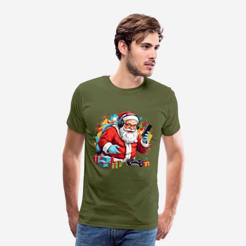 Christmas Festive Gamer Santa