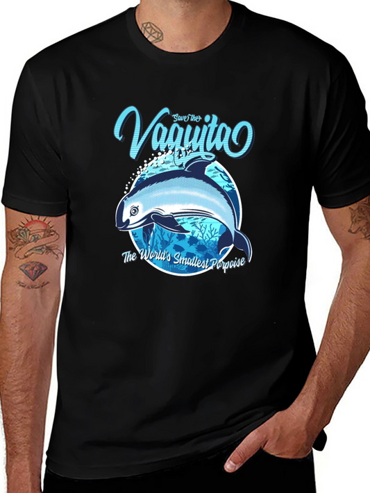Save the Vaquita T-Shirt - Worlds Smallest Porpoise